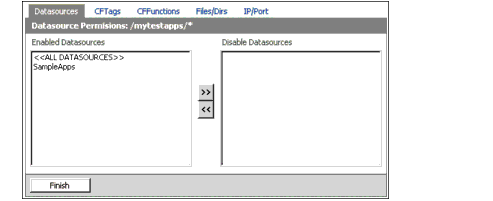 The figure shows several security tabs.